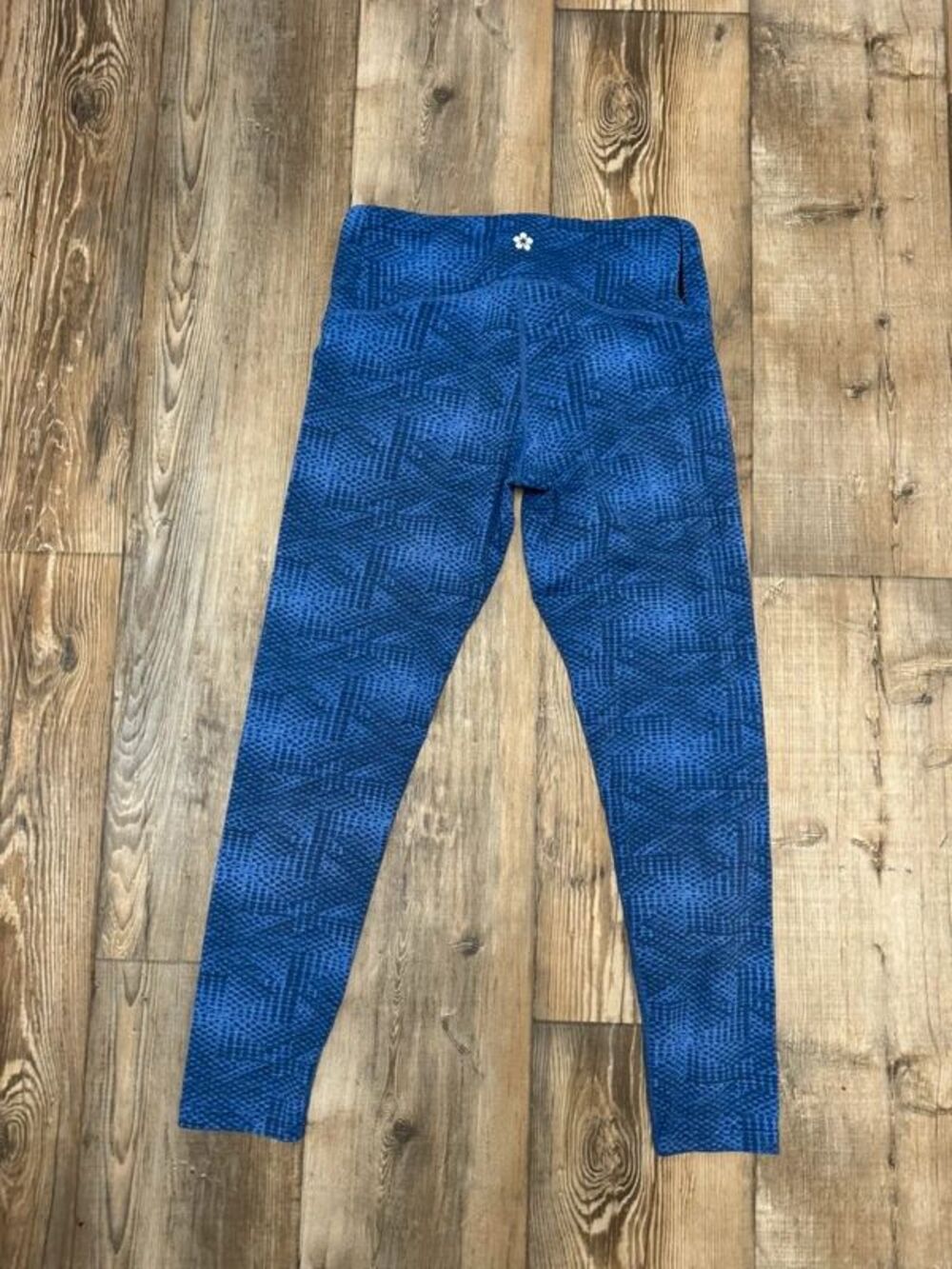 Blue pattern leggings - Picture 4 of 5